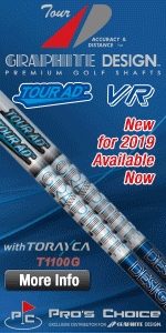 advertisement from Pros Choice VR Golf Shafts