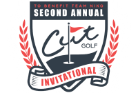 Logo of Cut Golf’s Second Annual Cut Golf Invitational golf tournament
