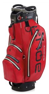picture of the Aqua Sport red golf bag from BIGMAX