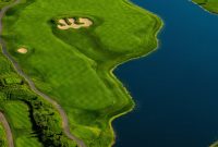 picture of a golf hole on Mistwood Golf Club