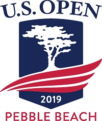 Logo for the U.S. Open, Pebble Beach, 2019