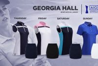 Georgia hall apparel Script