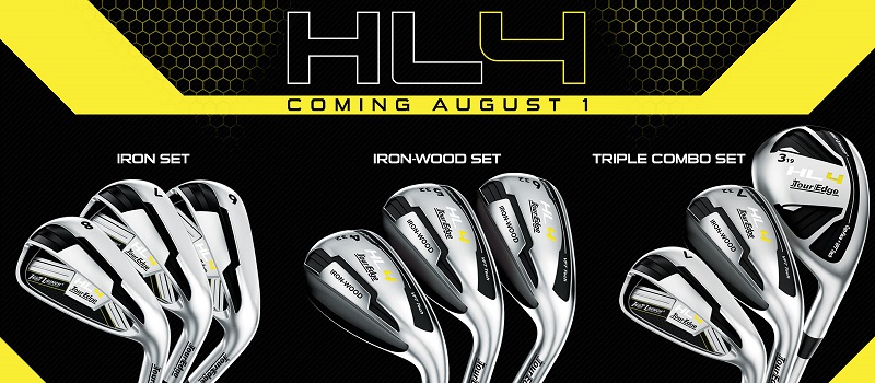 Three New HL4 Iron Sets from Tour Edge - The Golf Wire