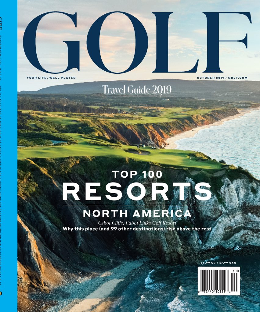 Golf Business News GOLF Magazine publishes Top 100 US Resorts ranking