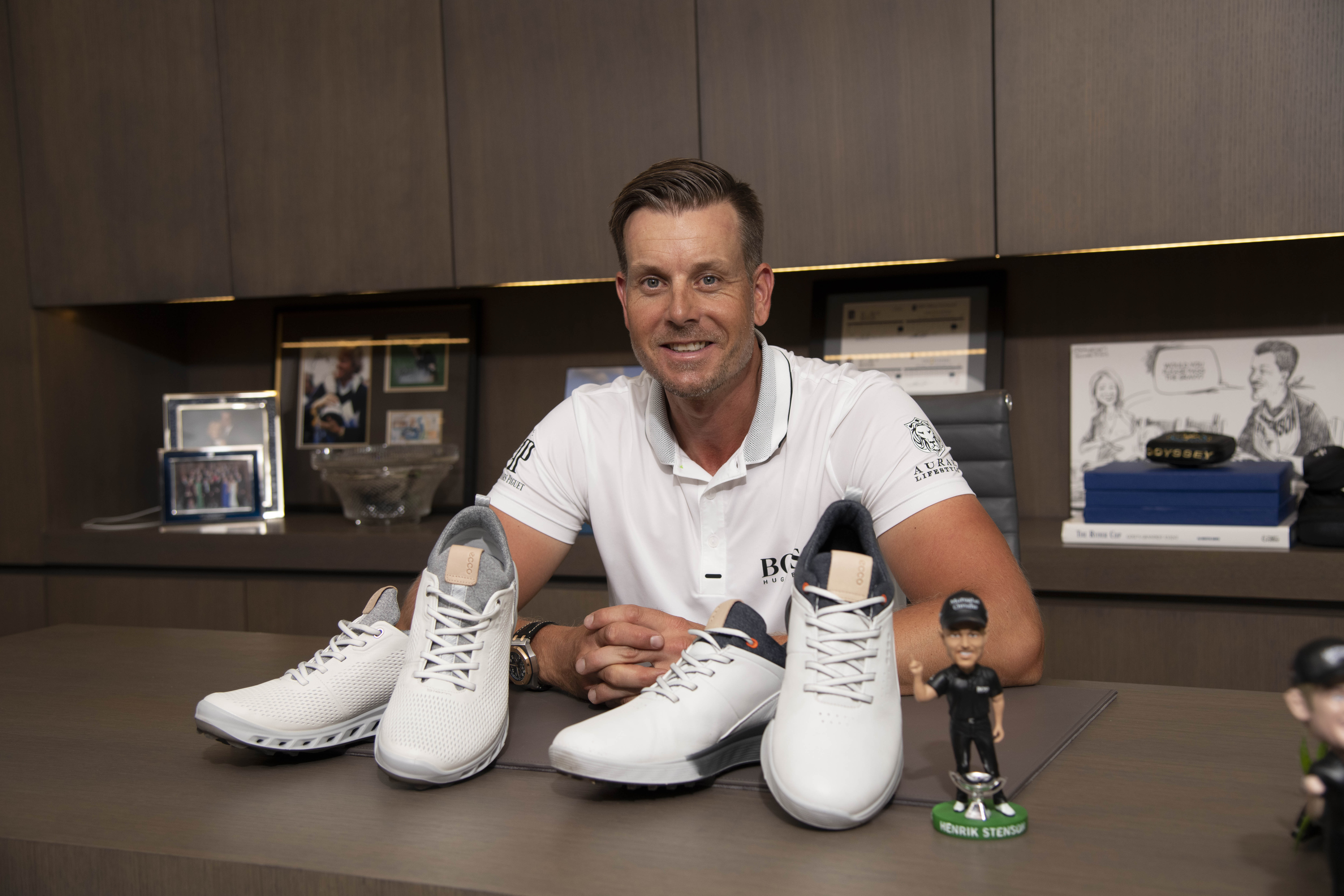 Patronise Wade dækning ECCO Signs Major Champion Henrik Stenson - The Golf Wire