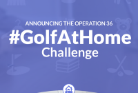 picture of the #golfathome challenge