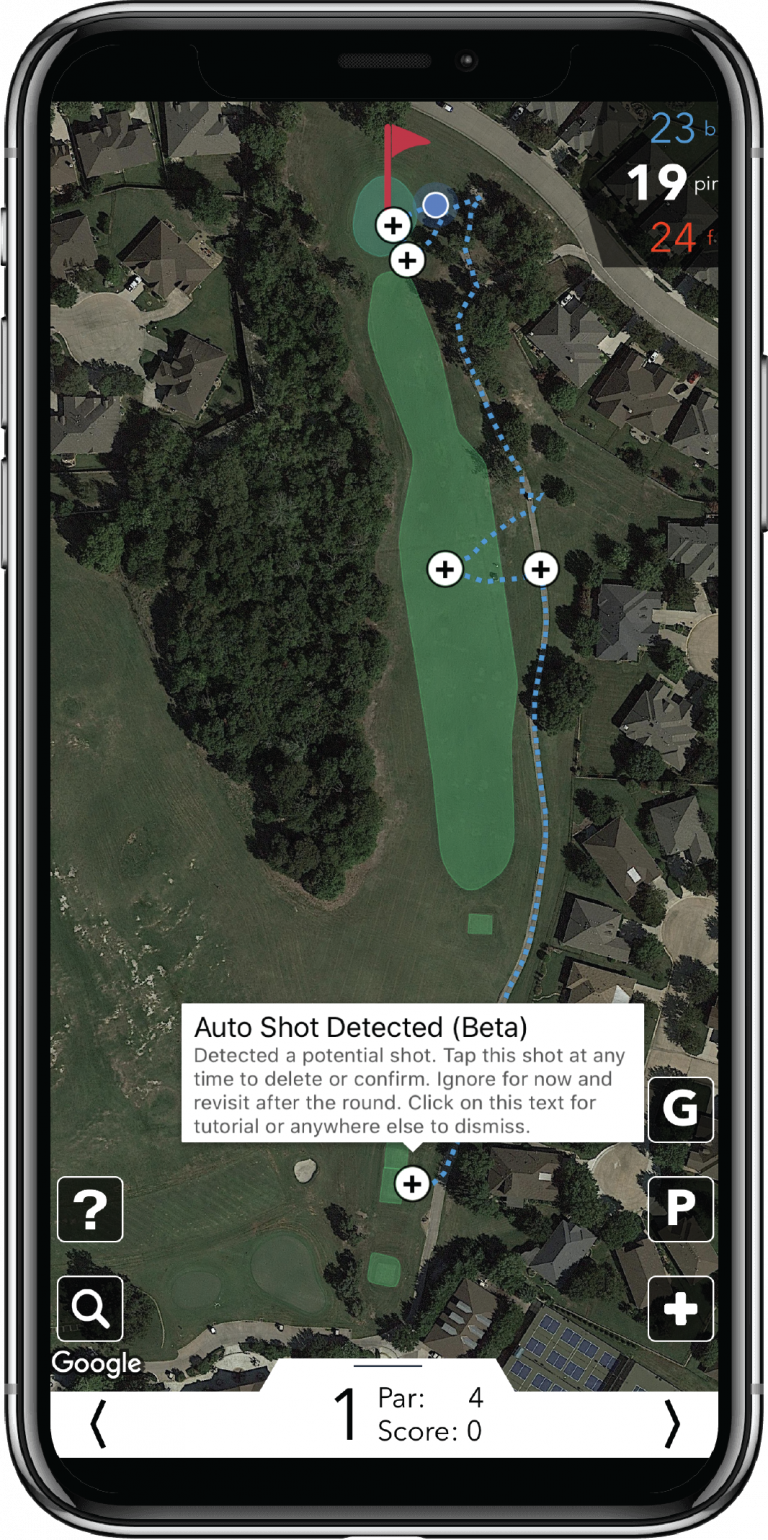 game golf tracking