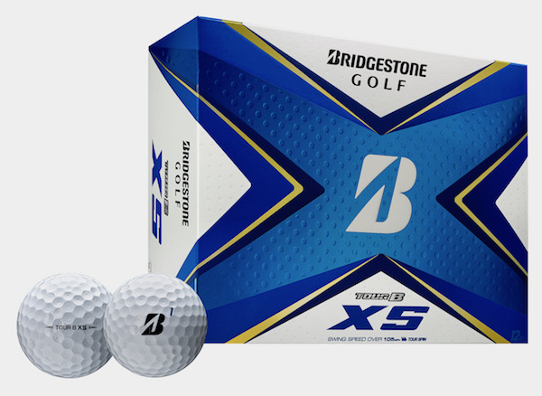 product box of Bridgestone Tour B Reactiv Golf Balls
