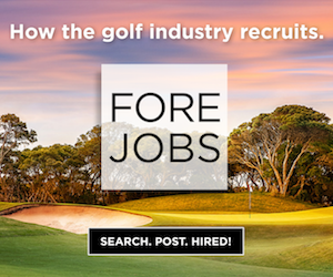 Ad for golf jobs search engine fore jobs