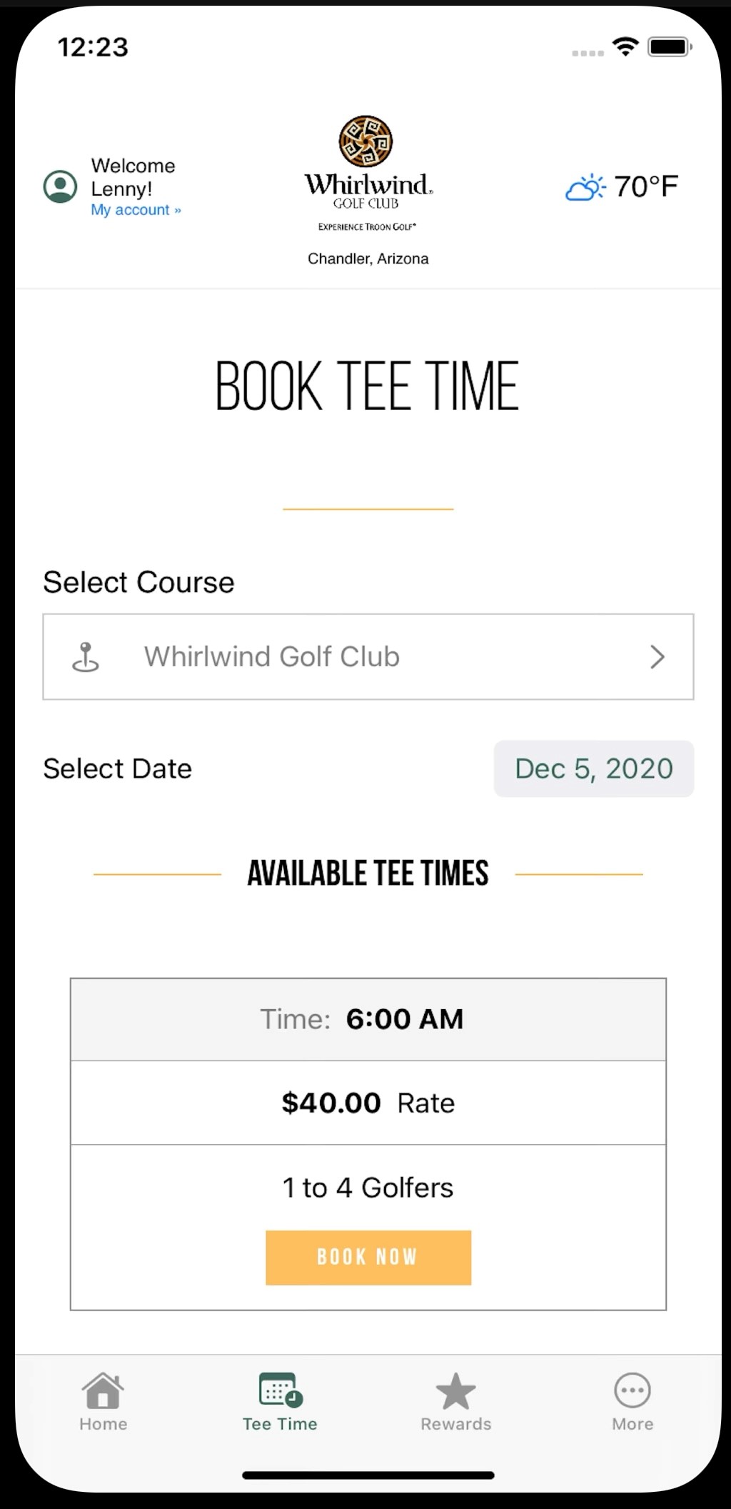 TROON DEBUTS NEWLY REIMAGINED APP PUTTING POWER IN THE PALM OF GOLFERS