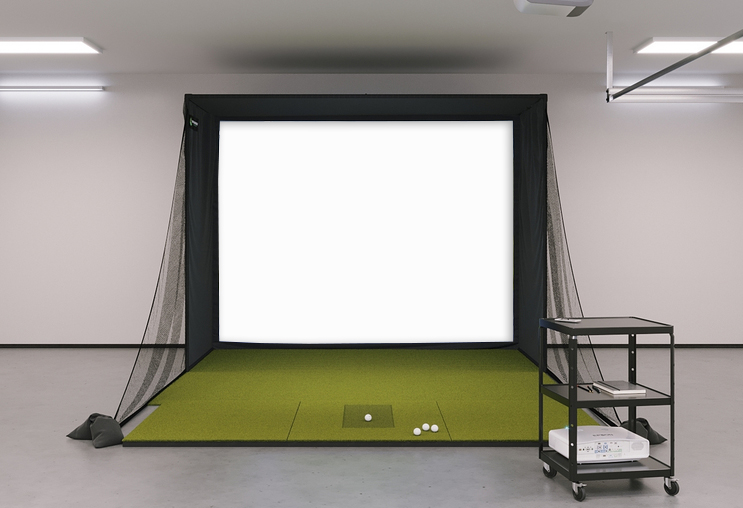 SHOP INDOOR GOLF INTRODUCES A DIY GOLF SIMULATOR ENCLOSURE FOR THE  DO-IT-YOURSELF TYPES - The Golf Wire