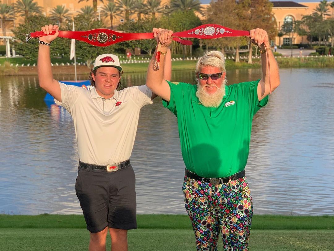 JOHN DALY WEARS SQAIRZ GOLF SHOES DURING PNC CHAMPIONSHIP VICTORY WITH SON,  JOHN DALY II - The Golf Wire
