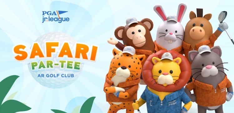 app header image for PGA Jr League Safari Par-Tee, a golf game