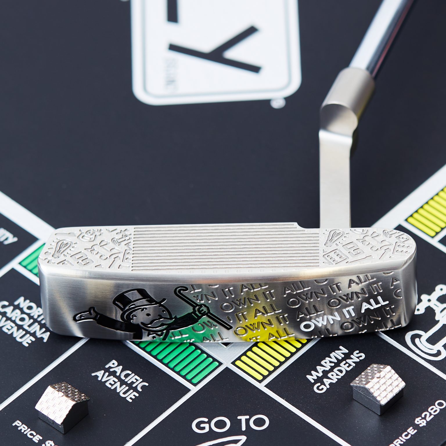 BETTINARDI GOLF AND HASBRO LAUNCH LIMITEDEDITION MONOPOLY GOLF CAPSULE