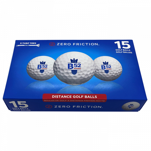 GOLFERS CAN EXPERIENCE EXPLOSIVE POWER WITH ZERO FRICTION’S B52 DISTANCE BALL The Golf Wire