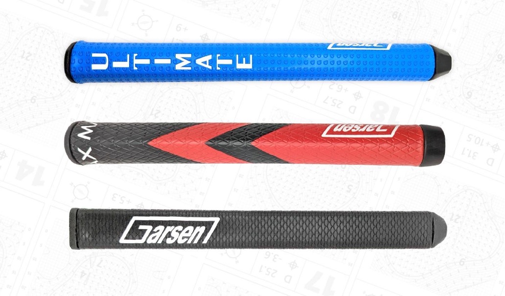 GARSEN PUTTER GRIPS AVAILABLE AS A CUSTOM OPTION ON SUB 70 PUTTERS