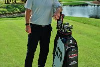 Pictured here is Chris Gotterup with his Bridgeston Golf Bar