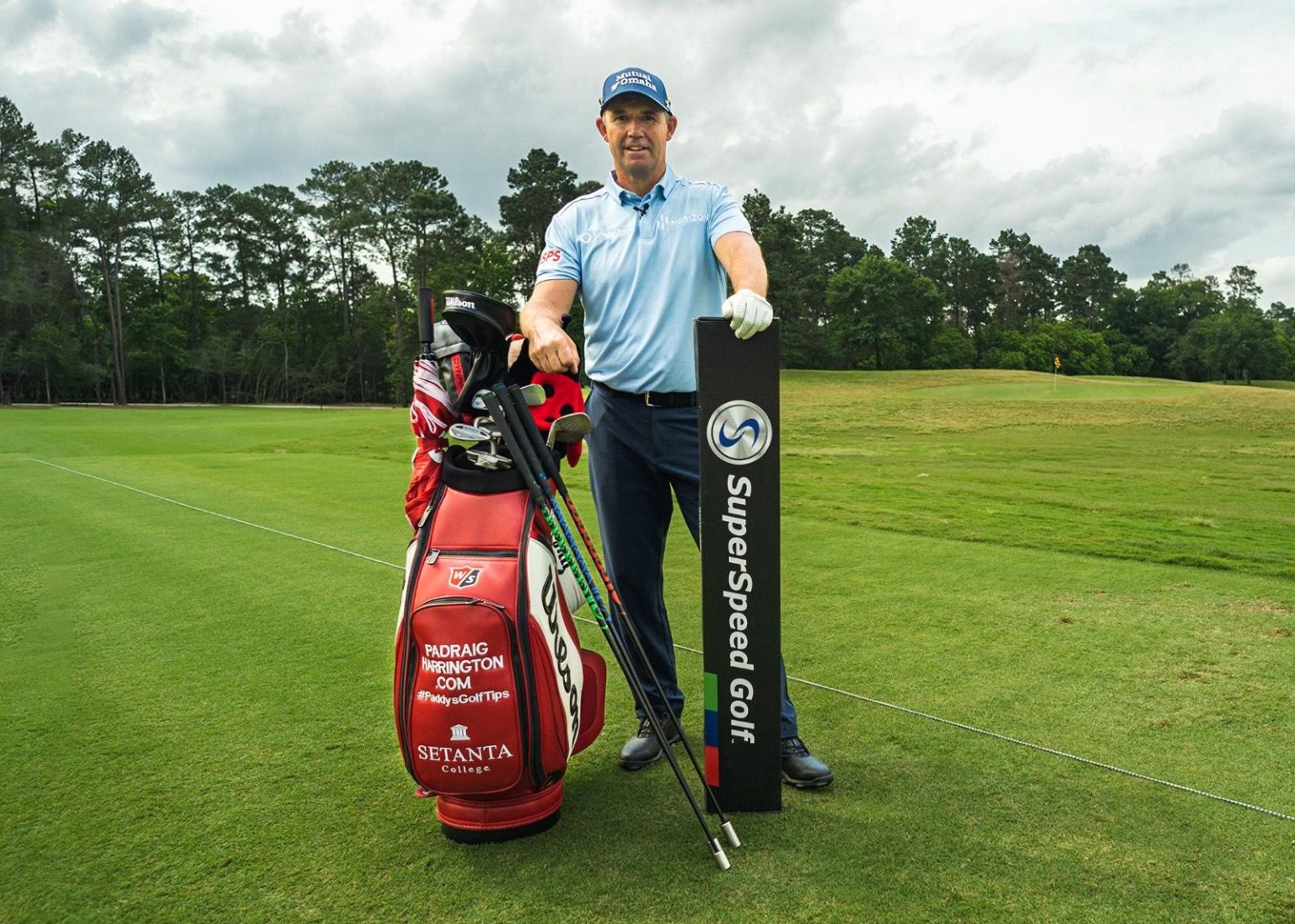 SUPERSPEED GOLF BRAND AMBASSADOR PADRAIG HARRINGTON CAPTURES SIXTH