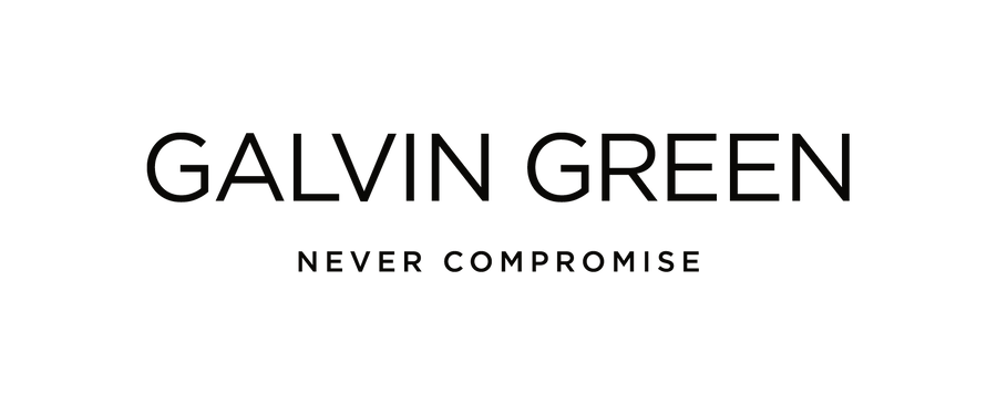Galvin Green Logo with the tag line "Never Compromise"
