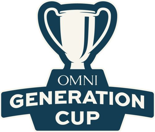 Logo for the OMNI Generation Cup golf tournament