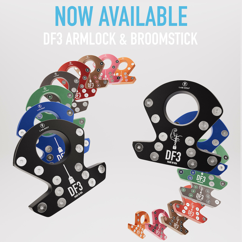 L.A.B. GOLF DF3 PUTTERS NOW AVAILABLE FOR ARMLOCK, BROOMSTICK BUILDS – The Golf Wire