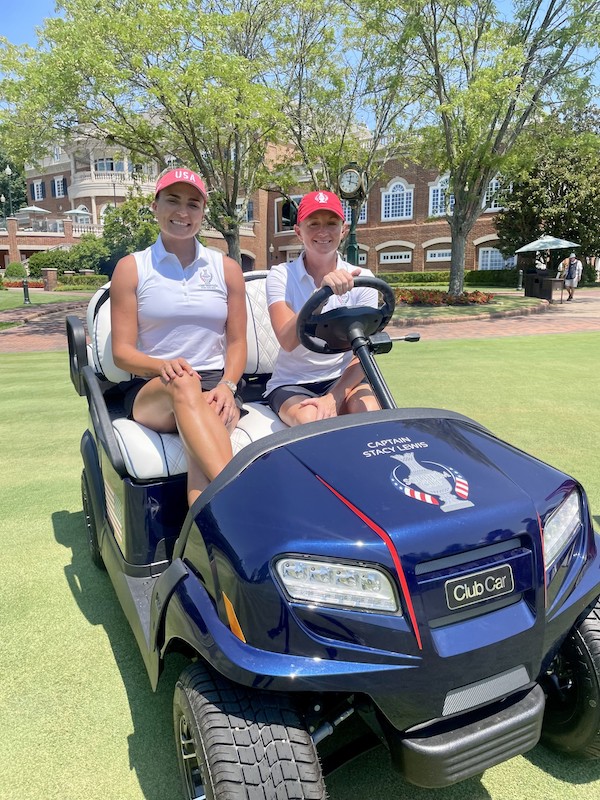 CLUB CAR IS PROUD TO BE PARTNERING WITH THE SOLHEIM CUP 2024 TO DRIVE THE WORLD’S BEST GOLFERS