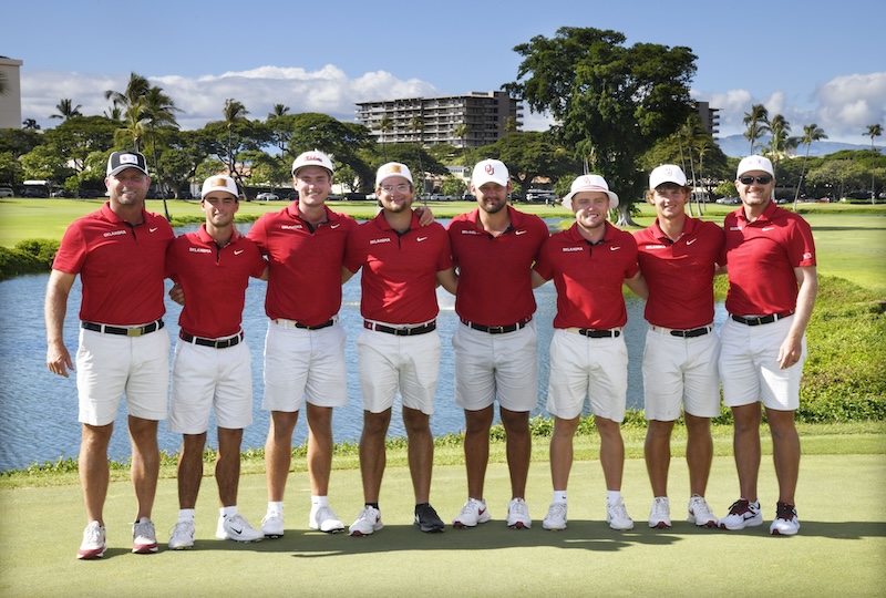 The Oklahoma Sooners  2024 Golf Team