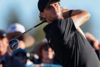 Picture of Thomas Pieters playing golf