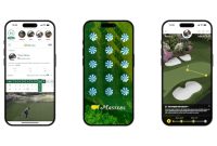 phone screen grab Examples of Master's Digital Platform, including IBM Hole Insights
