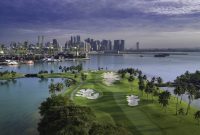 Sentosa Golf Club’s signature hole 5 on The Serapong Course