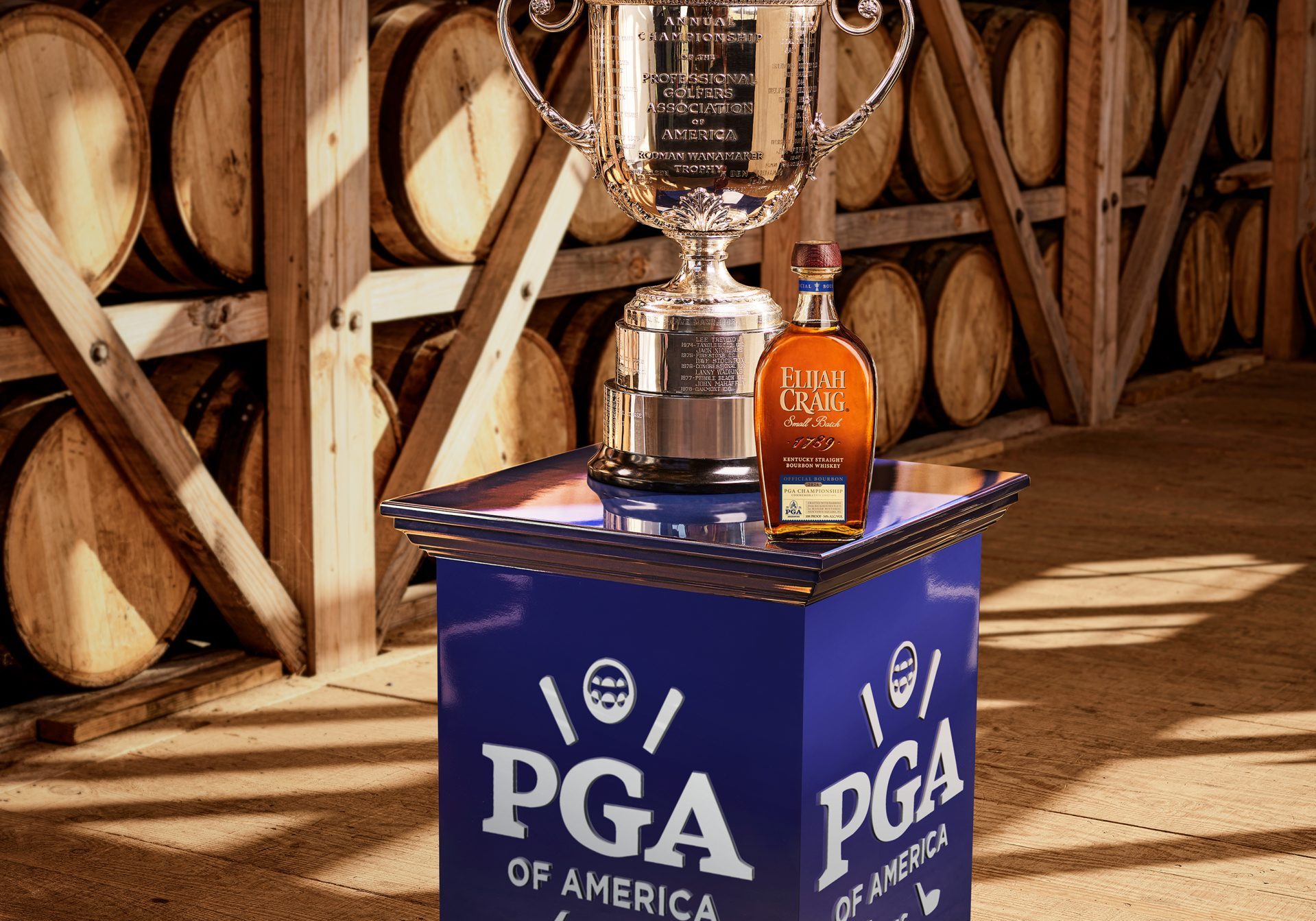 picture of a bottle of the 108-Proof 2026 PGA Championship Commemorative Edition Small Batch Bourbon