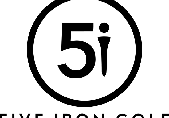 FiveIronGolfLogoIconovertextBlack1