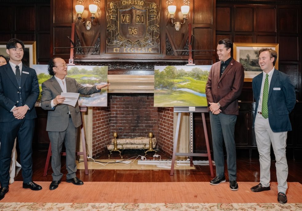 Left to right: Aaron Isaiah Liu, Hudson Shaoxia Zhang, Adam Brueggman, Michael Coiro